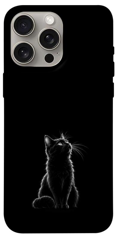 Чехол itsPrint Чорний кіт для Apple iPhone 15 Pro Max (6.7"), armored, купить оптом с доставкой