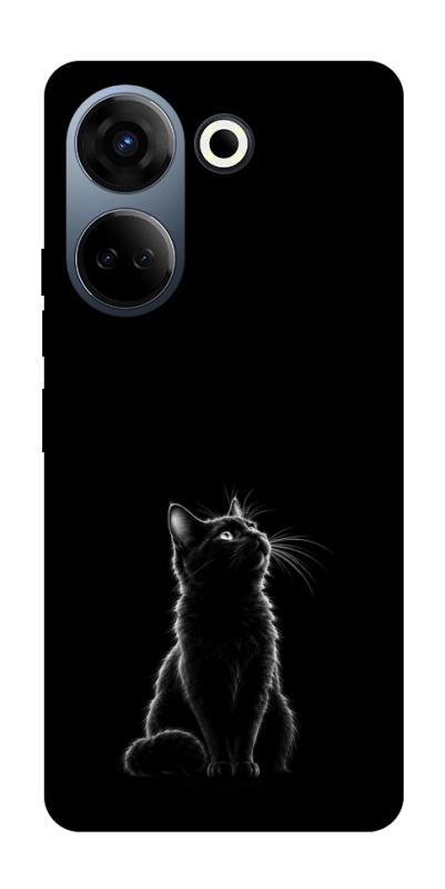 Чехол itsPrint Чорний кіт для TECNO Camon 20 Pro (CK7n), armored, купить оптом с доставкой