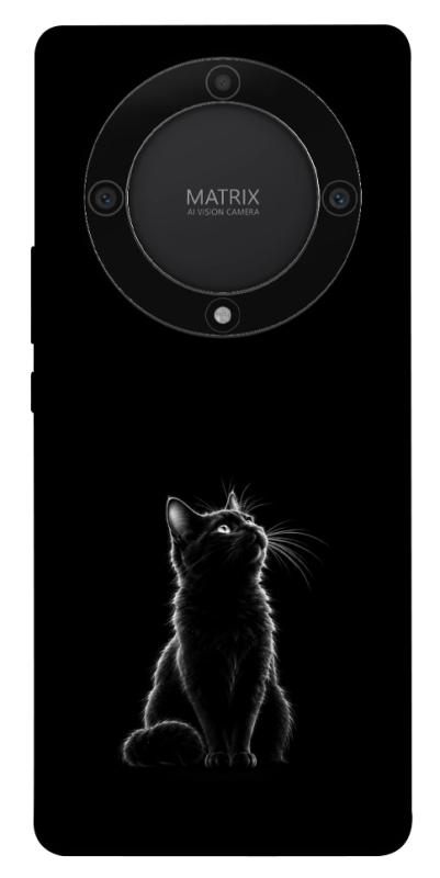 Чехол itsPrint Чорний кіт для Huawei Magic5 Lite, armored, купить оптом с доставкой