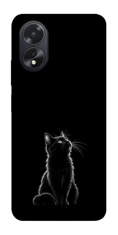 Чехол itsPrint Чорний кіт для Oppo A38, armored, купить оптом с доставкой