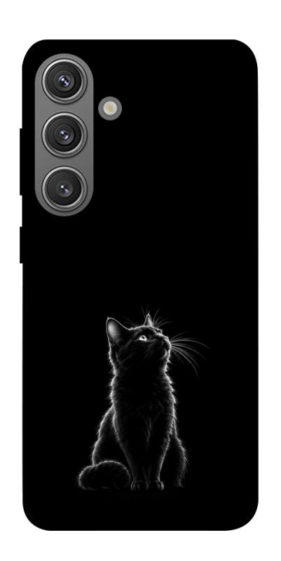 Чехол itsPrint Чорний кіт для Samsung Galaxy S24+, armored, купить оптом с доставкой