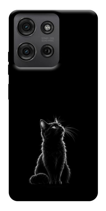 Чехол itsPrint Чорний кіт для Motorola Moto G75 5G, armored, купить оптом с доставкой