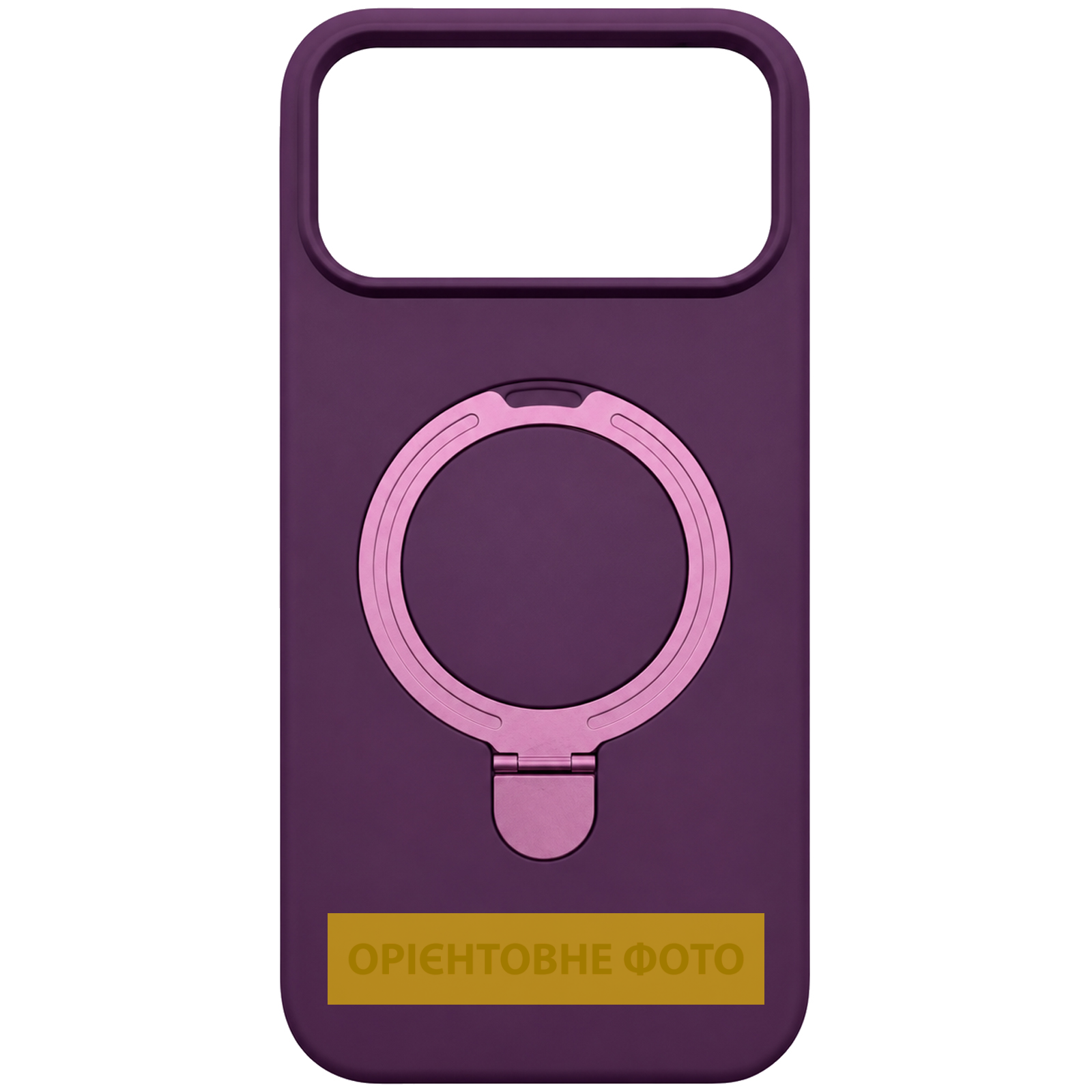 Чехол TPU Liquid Silk with Ring для Samsung Galaxy A57 5G, Plum, TPU, купить оптом с доставкой