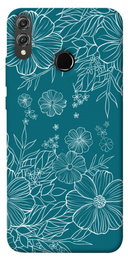 Чохол itsPrint Botanical illustration для Huawei Honor 8X