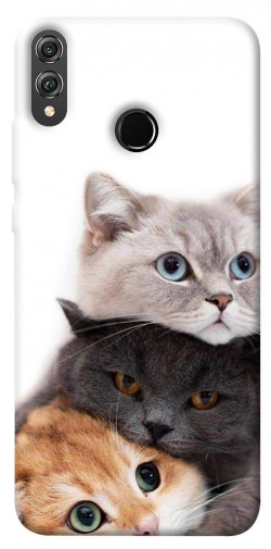 Чехол itsPrint Три кота для Huawei Honor 8X