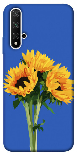 Чехол itsPrint Bouquet of sunflowers для Huawei Honor 20 / Nova 5T