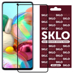 Захисне скло SKLO 3D (full glue) для Samsung Galaxy A71 / Note 10 Lite / M51 / M62 / M52