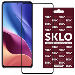 Захисне скло SKLO 3D (full glue) для Xiaomi Poco X4 Pro 5G