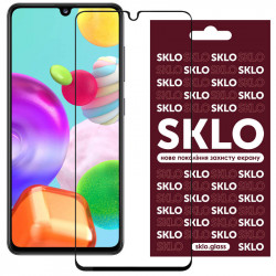 Захисне скло SKLO 3D (full glue) для Oppo A17 / A17k / A18 / A38