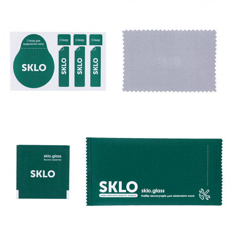 Загартоване захисне скло SKLO 3D Full Glue для Samsung Galaxy M14 5G | завтовшки 0.33 мм дивитися фото №4