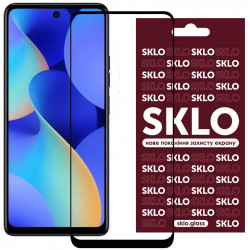 Захисне скло SKLO 3D (full glue) для TECNO Spark 10 Pro