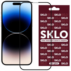 Захисне скло SKLO 3D (full glue) для Apple iPhone 15 Pro (6.1")