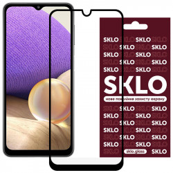 Защитное стекло SKLO 3D (full glue) для Samsung Galaxy A15 4G/5G