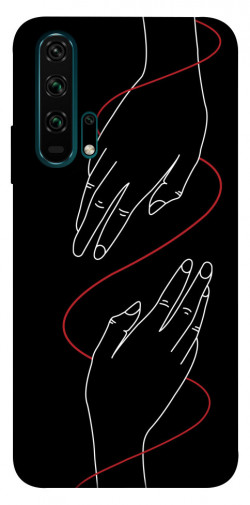 Чехол itsPrint Плетение рук для Huawei Honor 20 Pro