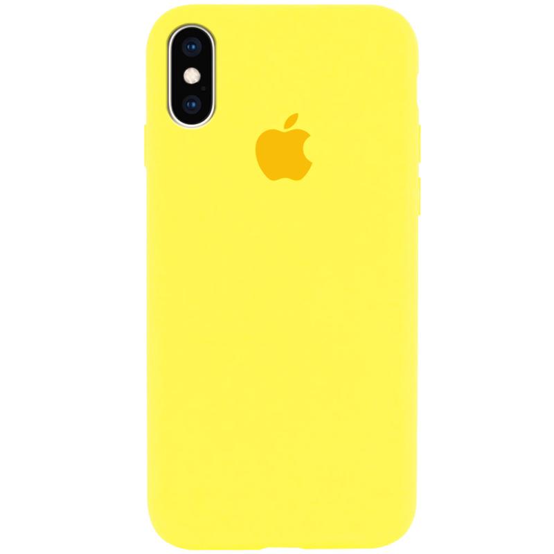 Чохол Silicone Case Full Protective (AA) для Apple iPhone X / XS (5.8) на малюнкі №1