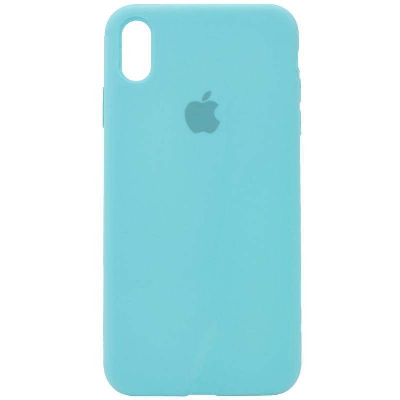 Чехол Silicone Case Full Protective (AA) для Apple iPhone XR (6.1) на картинке №1