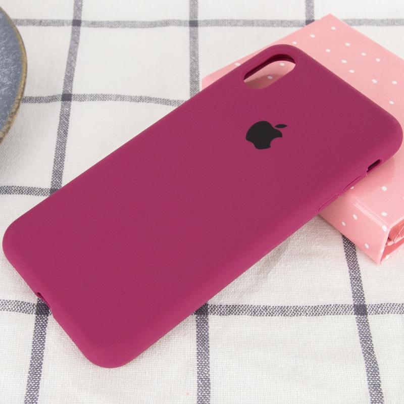 Чехол Silicone Case Full Protective (AA) для Apple iPhone XR (6.1) на картинке №2