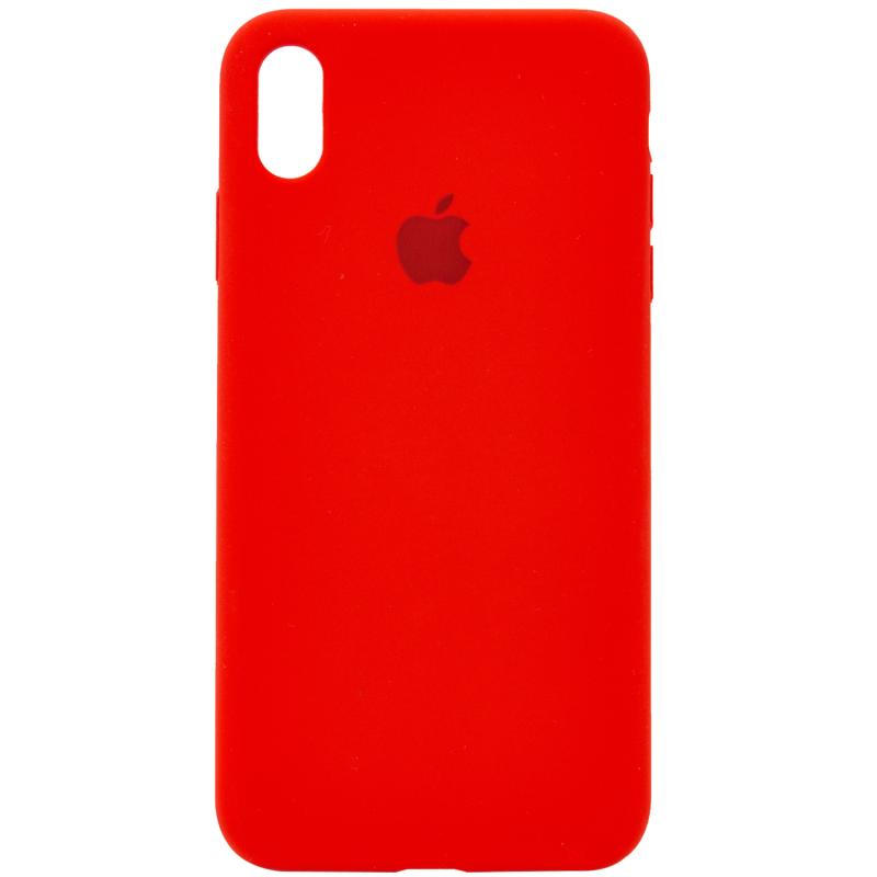 Чехол Silicone Case Full Protective (AA) для Apple iPhone XR (6.1) на картинке №1