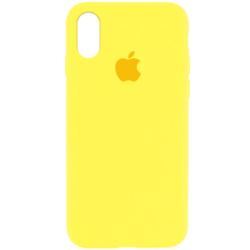 Чехол Silicone Case Full Protective (AA) для Apple iPhone XR (6.1) на картинке №1