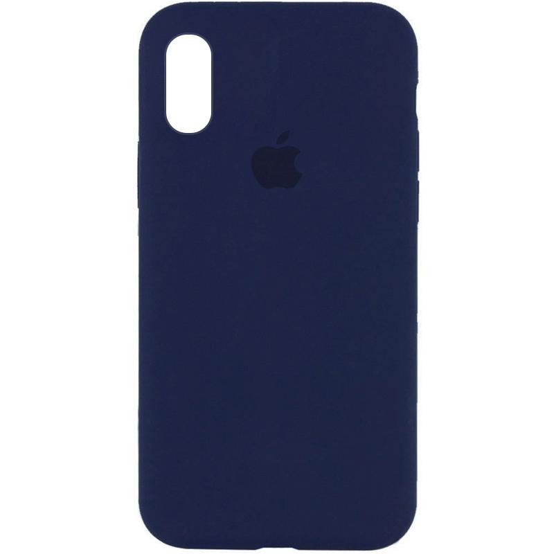 Чехол Silicone Case Full Protective (AA) для Apple iPhone XR (6.1) на картинке №1