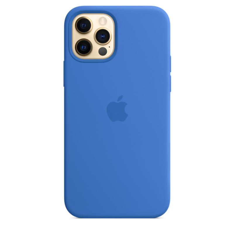Чехол Silicone Case Full Protective (AA) для Apple iPhone 12 Pro / 12 (6.1) на картинке №1