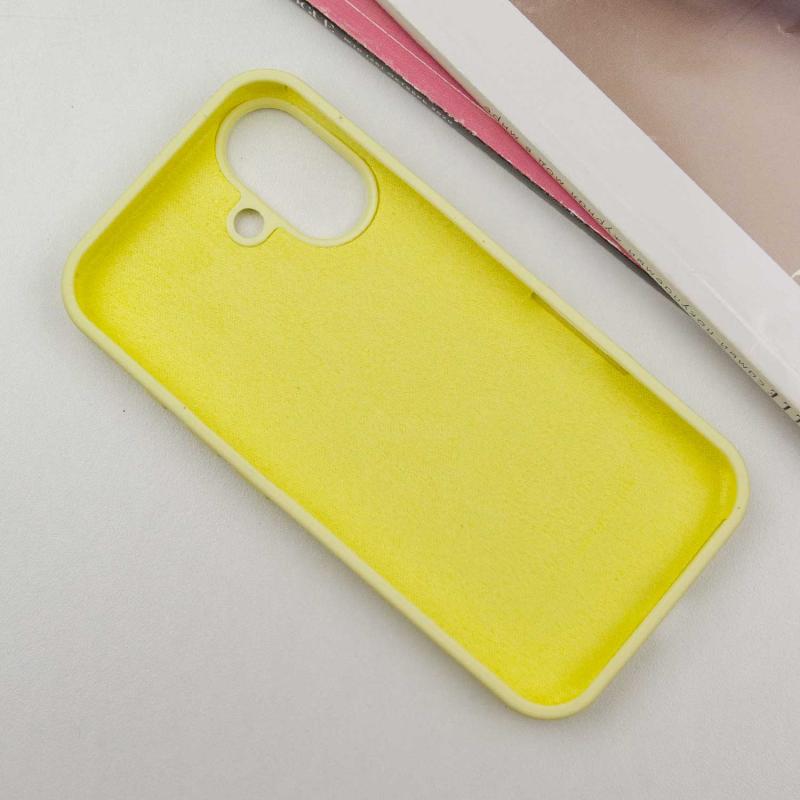 Чехол Silicone Case Full Protective (AA) для Apple iPhone 16 (6.1) на картинке №3