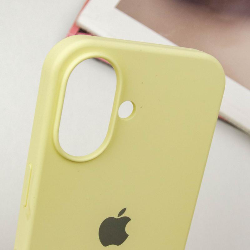 Чехол Silicone Case Full Protective (AA) для Apple iPhone 16 (6.1) на картинке №5