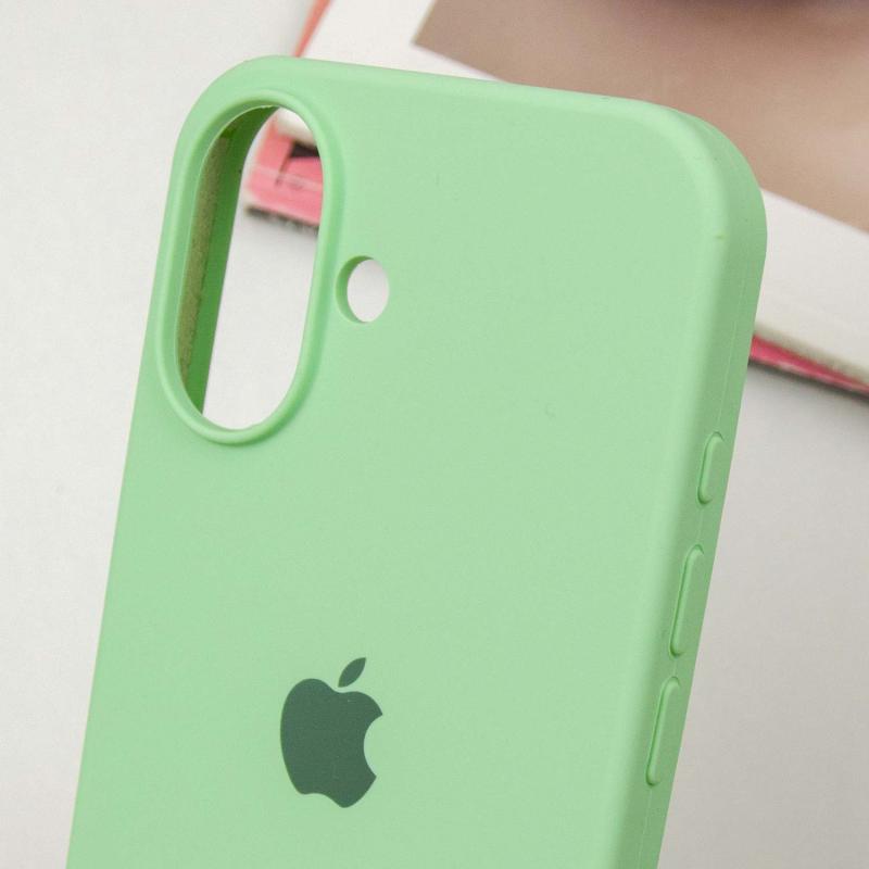 Чехол Silicone Case Full Protective (AA) для Apple iPhone 16 (6.1) на картинке №6