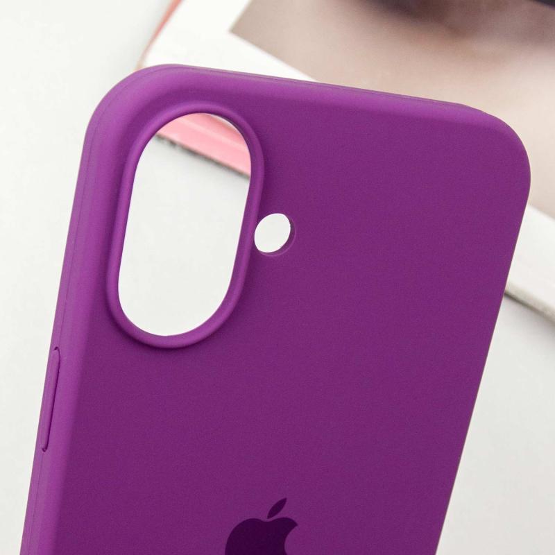 Чехол Silicone Case Full Protective (AA) для Apple iPhone 16 (6.1) на картинке №5