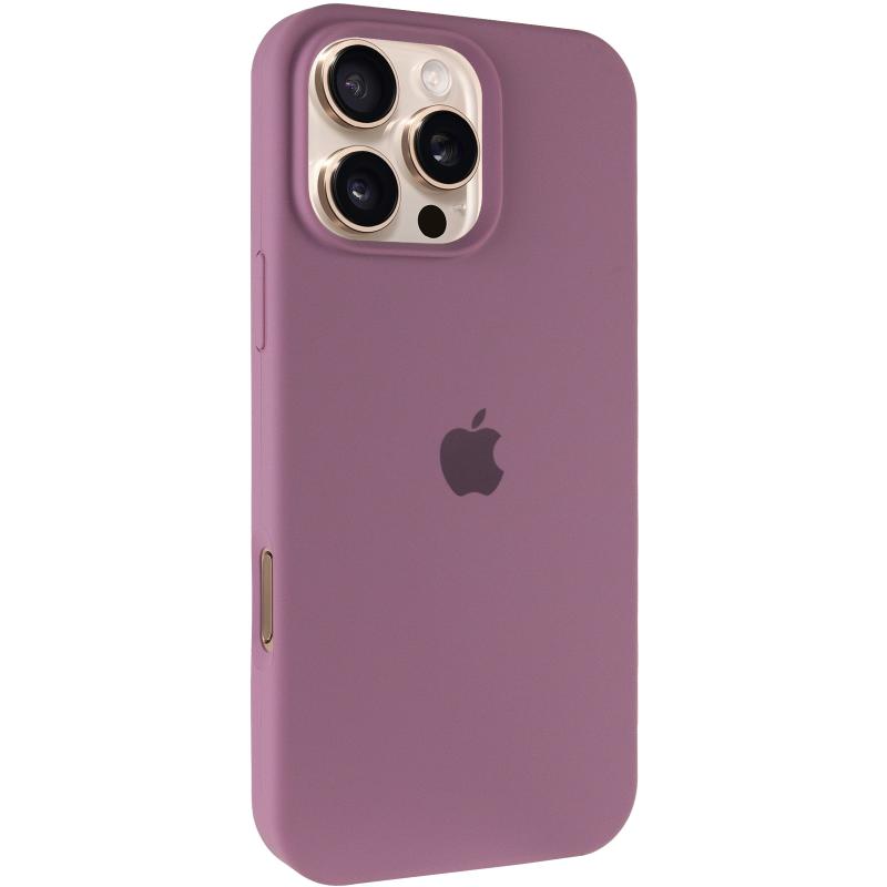 Чехол Silicone Case Full Protective (AA) для Apple iPhone 16 Pro (6.3) на картинке №1