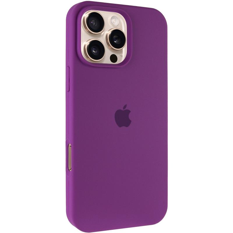 Чехол Silicone Case Full Protective (AA) для Apple iPhone 16 Pro (6.3) на картинке №1