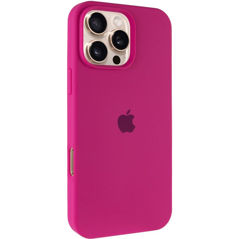 Чехол Silicone Case Full Protective (AA) для Apple iPhone 16 Pro Max (6.9) на картинке №1