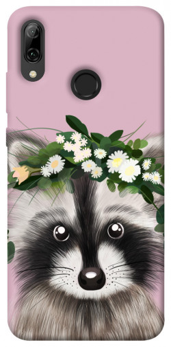 Чехол itsPrint Raccoon in flowers для Huawei P Smart (2019)