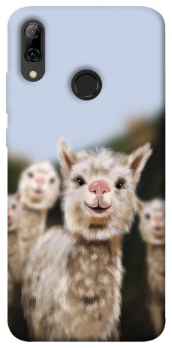 Чехол itsPrint Funny llamas для Huawei P Smart (2019)