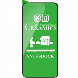 Защитная пленка Ceramics 9D (без упак.) для Apple iPhone 12 Pro Max (6.7")