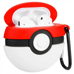Силіконовий футляр Pokemon series для навушників AirPods + карабін