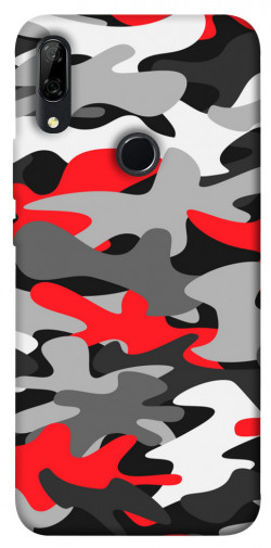 Чехол itsPrint Красно-серый камуфляж для Huawei P Smart Z