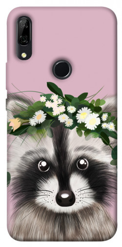 Чехол itsPrint Raccoon in flowers для Huawei P Smart Z