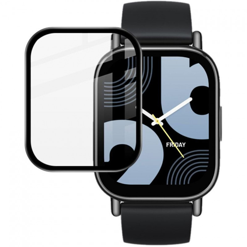 Полимерная пленка 3D (full glue) на экран для Xiaomi Redmi Watch 5 Lite | с полной проклейкой на картинке №1