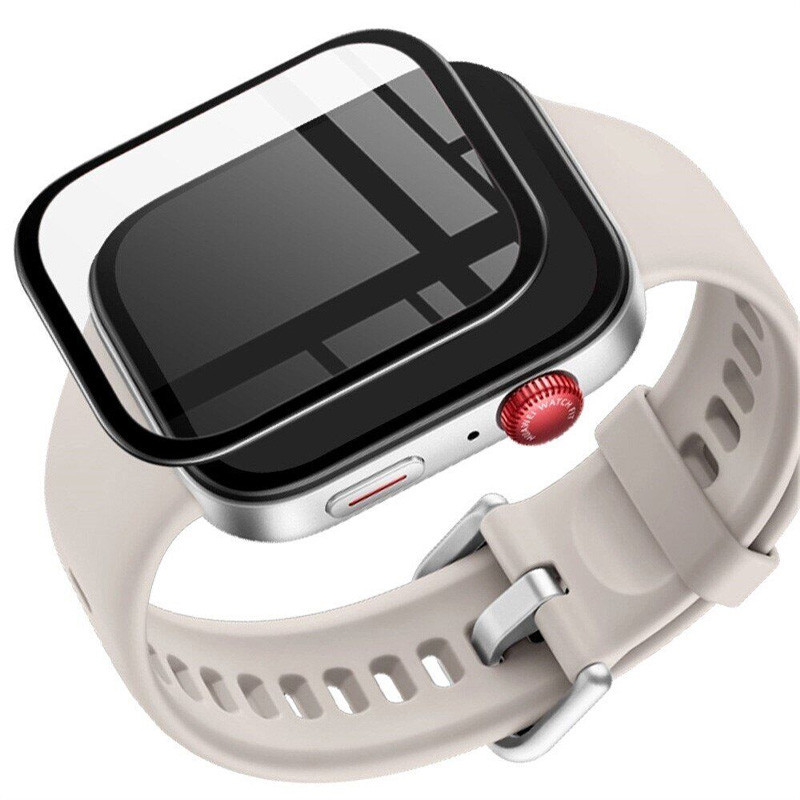 Полимерная пленка 3D (full glue) на экран для Xiaomi Redmi Watch 5 | с полной проклейкой на картинке №2