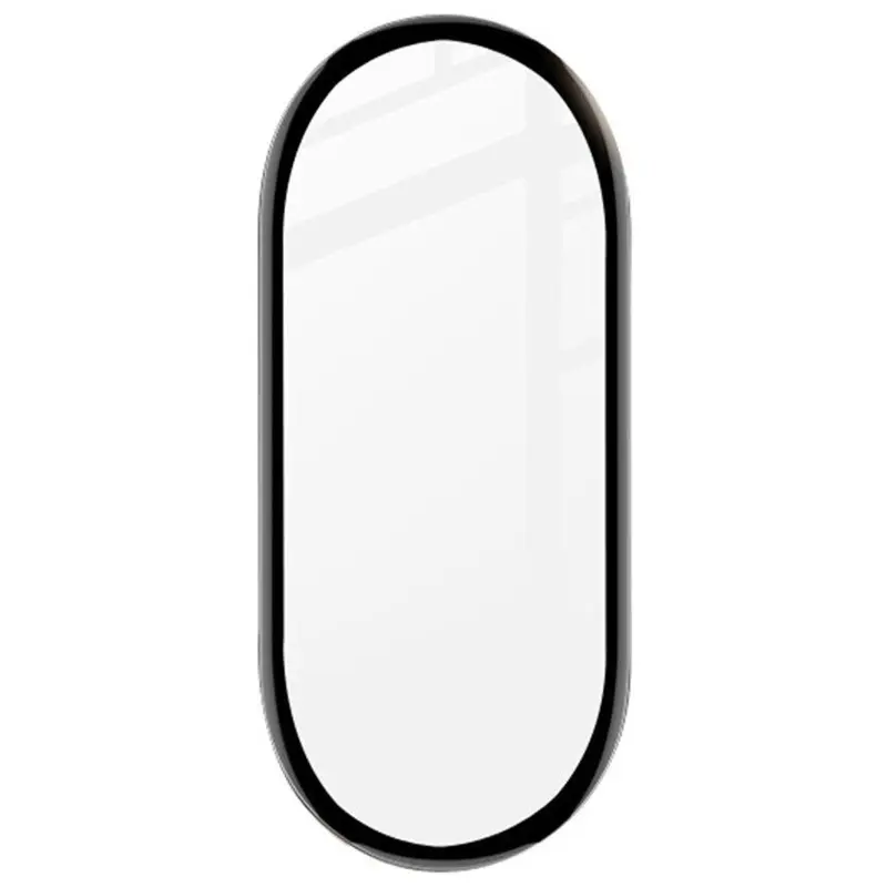 Полимерная пленка 3D (full glue) (тех.пак) для Xiaomi Mi Band 10, Черный, Бронированная пленка, купить оптом с доставкой