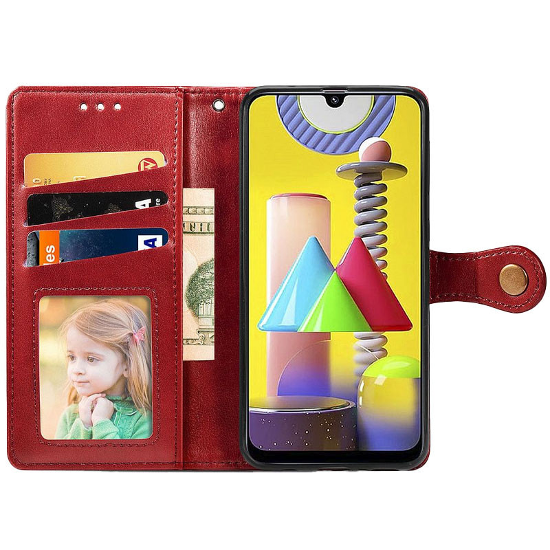 Шкіряний чохол книжка GETMAN Gallant (PU) для Xiaomi Redmi Note 11 Pro 4G/5G на малюнкі №3