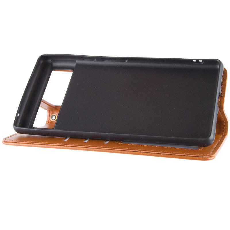 Шкіряний чохол книжка GETMAN Gallant (PU) для Google Pixel 7a на малюнкі №5