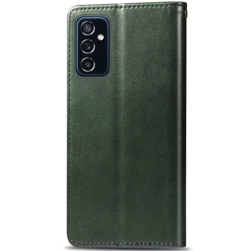 Кожаный чехол-книжка GETMAN Gallant (PU) для Samsung Galaxy A24 4G, Зеленый 3, Искусственная кожа, купить оптом с доставкой