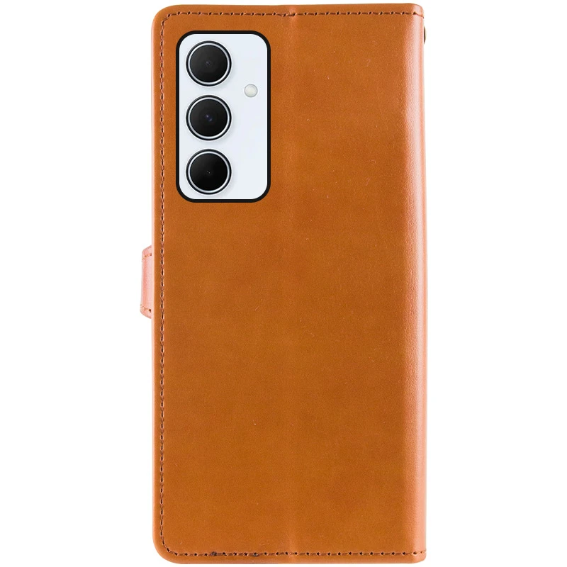 Кожаный чехол-книжка GETMAN Gallant (PU) для Samsung Galaxy S24, Коричневый 2, Искусственная кожа, купить оптом с доставкой