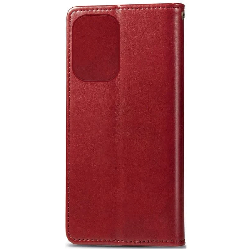 Кожаный чехол-книжка GETMAN Gallant (PU) для Samsung Galaxy S24 Ultra, Красный 4, Искусственная кожа, купить оптом с доставкой