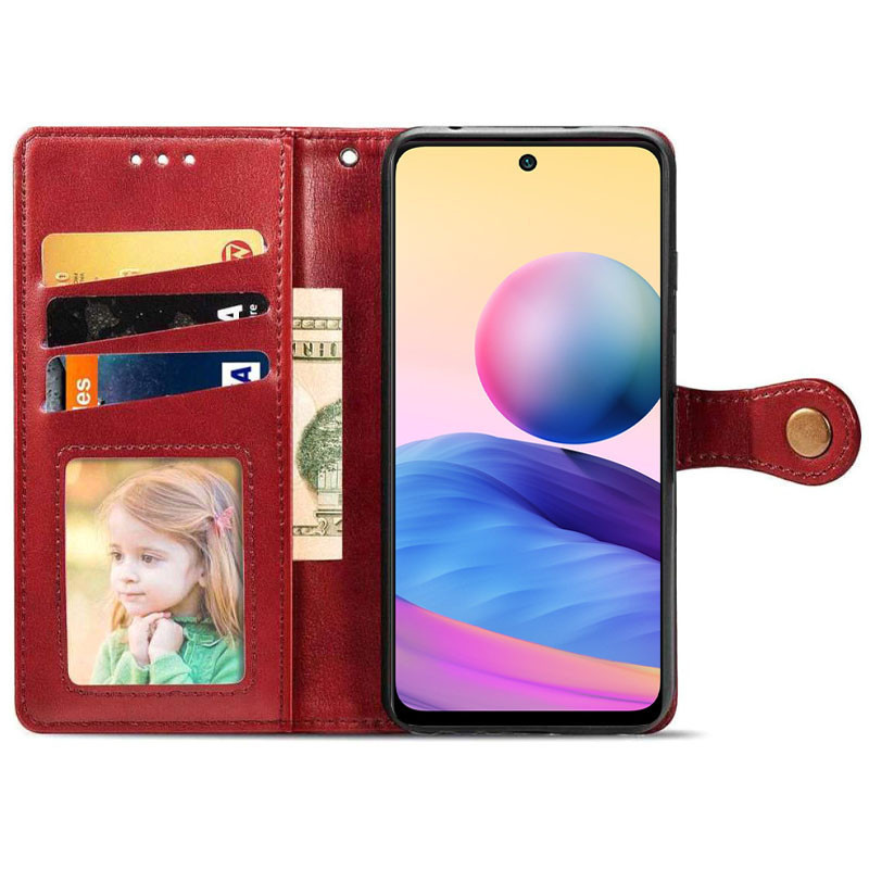 Шкіряний чохол книжка GETMAN Gallant (PU) для Xiaomi Redmi Note 13 Pro 4G Фотографія №6 Шкіряний чохол книжка GETMAN Gallant (PU) для Xiaomi Redmi Note 13 Pro 4G на малюнкі №6
