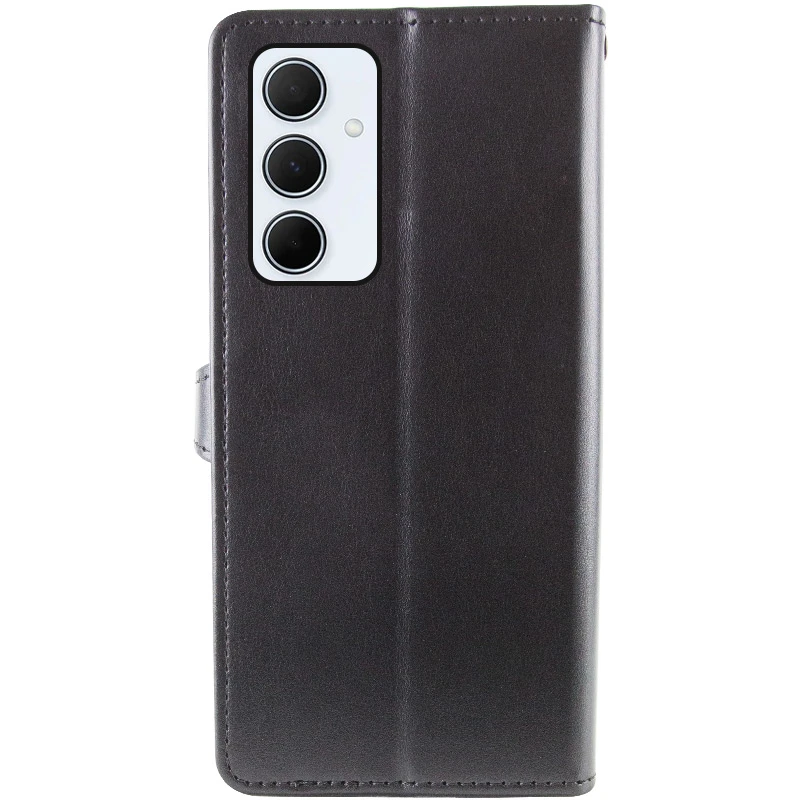 Кожаный чехол-книжка GETMAN Gallant (PU) для Samsung Galaxy S24 FE, Черный 1, Искусственная кожа, купить оптом с доставкой