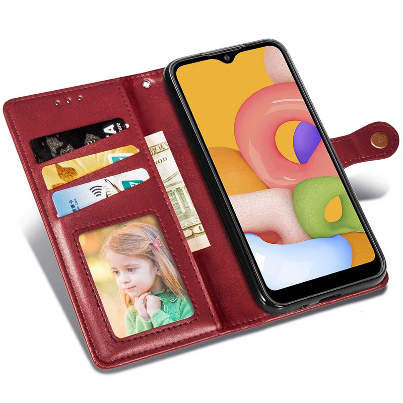 Шкіряний чохол книжка GETMAN Gallant (PU) для Samsung Galaxy A06 Фотографія №5 Шкіряний чохол книжка GETMAN Gallant (PU) для Samsung Galaxy A06 на малюнкі №5