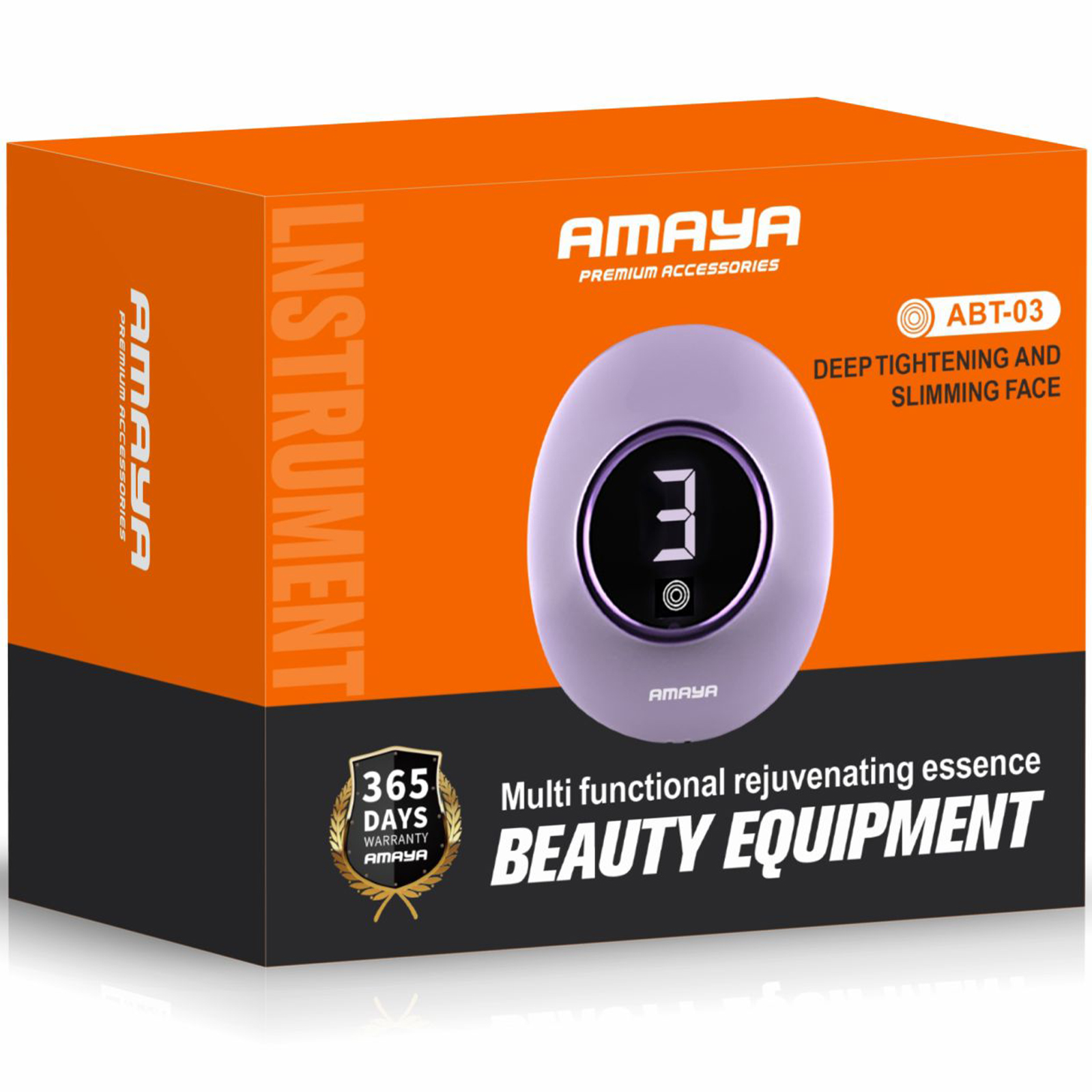 Массажер для домашнего ухода за кожей лица Amaya ABT-03 Complexion, Purple 1, купить оптом с доставкой